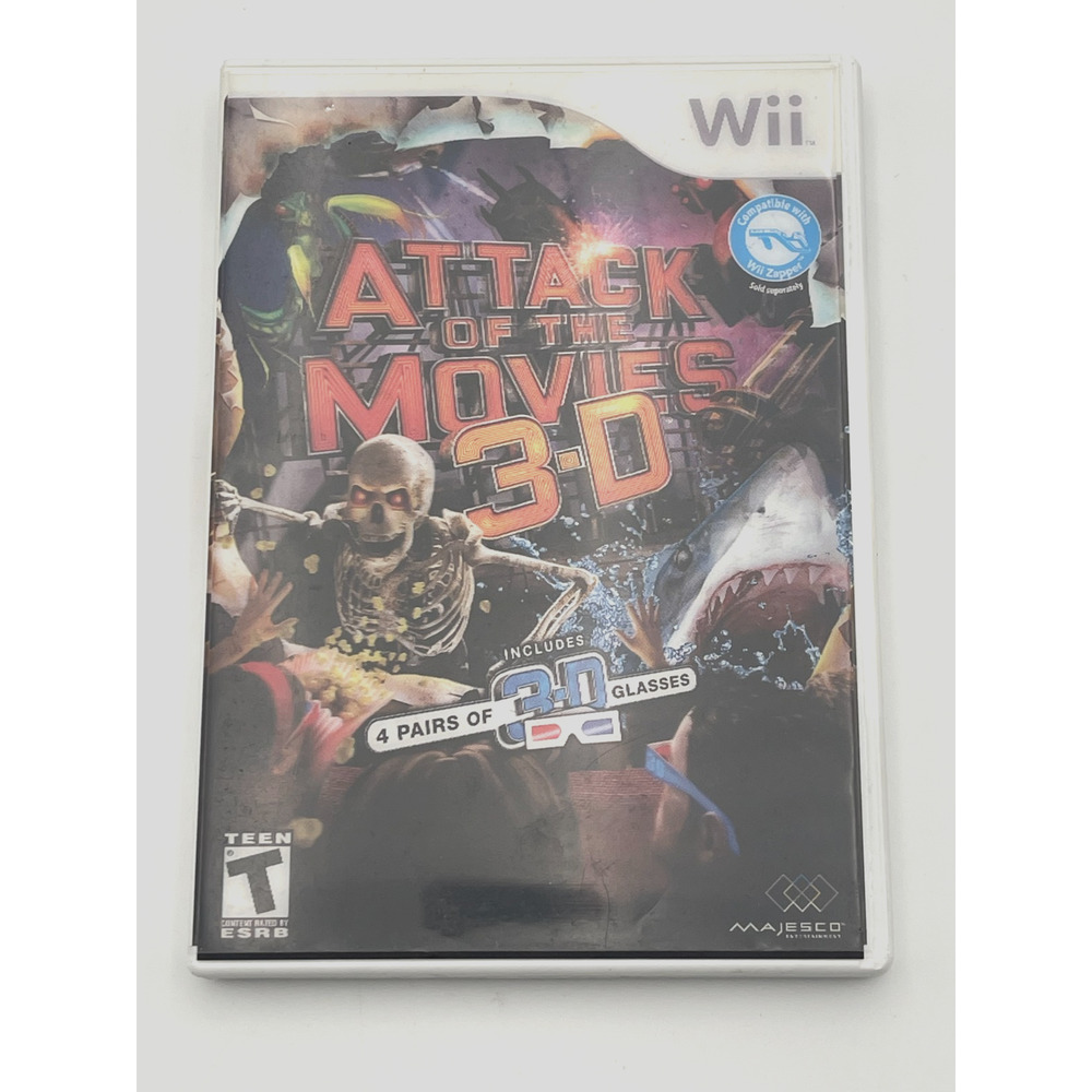 Attack of the Movies 3-D Nintendo Wii
